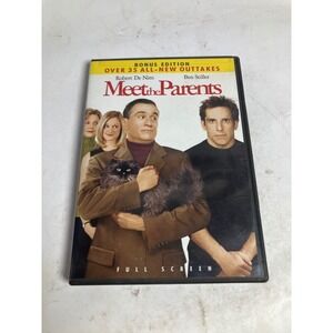 Meet the Parents DVD Bonus‎ Edition Full Screen Robert De Niro Ben Stiller